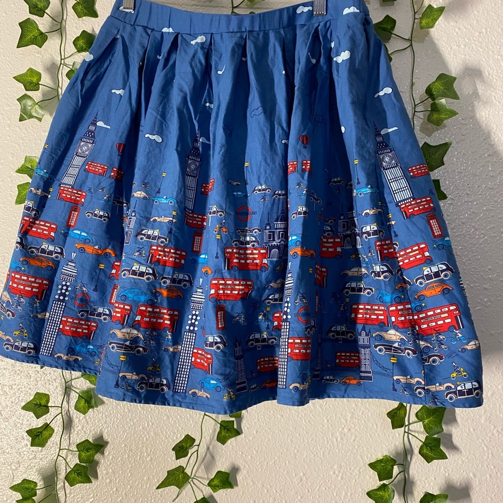Vintage Retro Full Swing Skirt